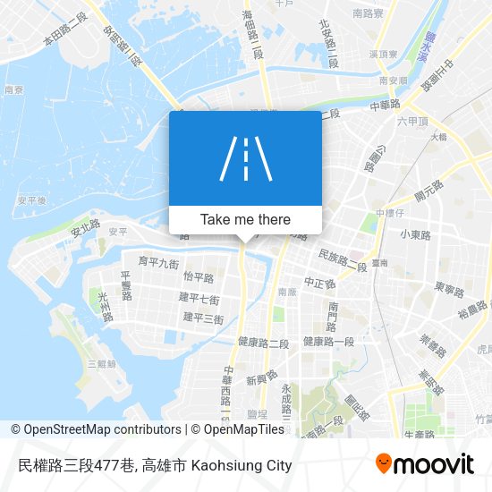 民權路三段477巷地圖