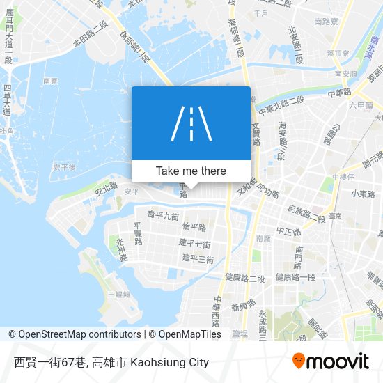 西賢一街67巷 map