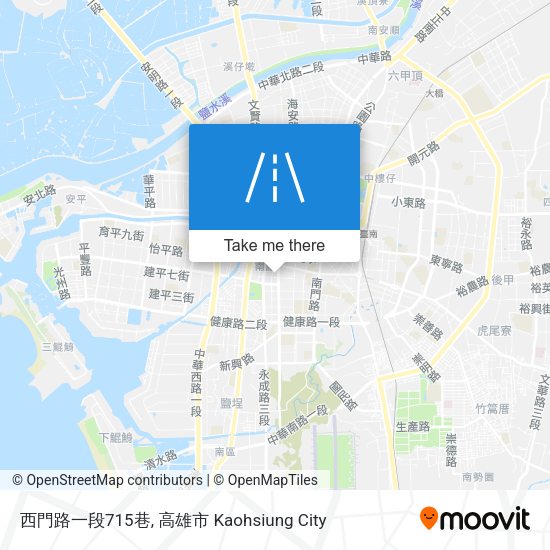 西門路一段715巷 map