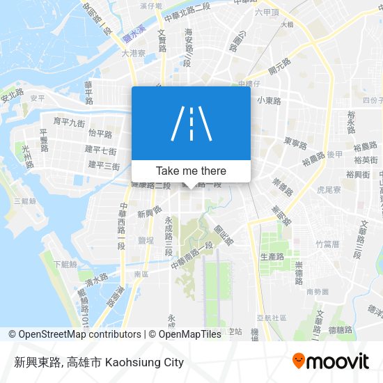 新興東路 map