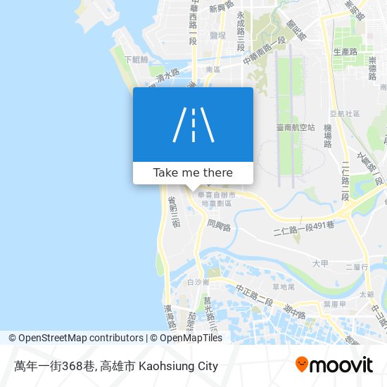 萬年一街368巷 map