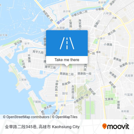 金華路二段345巷地圖