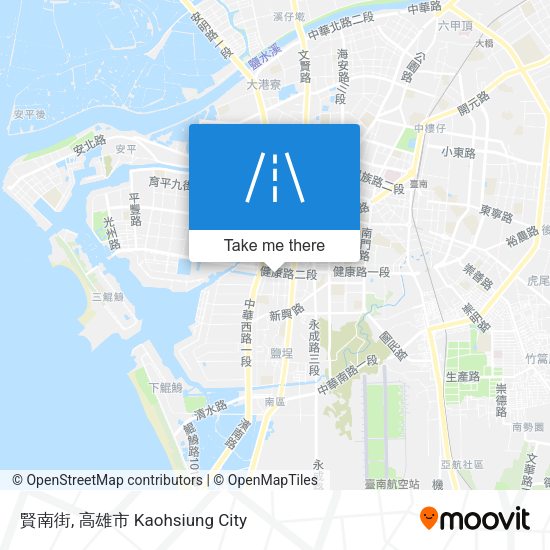 賢南街 map