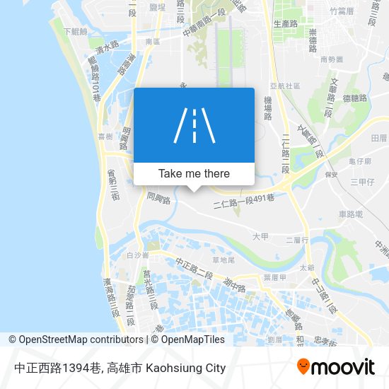 中正西路1394巷 map