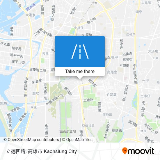 立德四路 map
