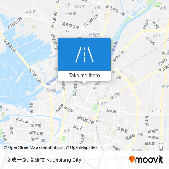 文成一路 map
