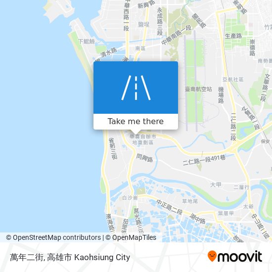 萬年二街 map
