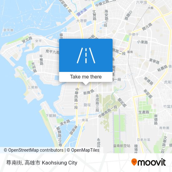尊南街 map