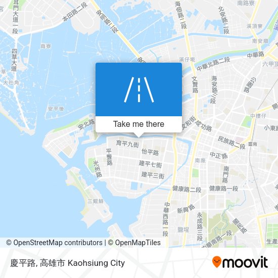 慶平路 map