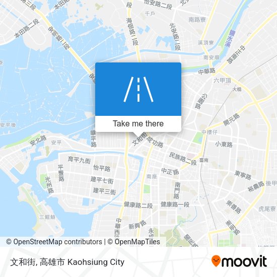 文和街 map