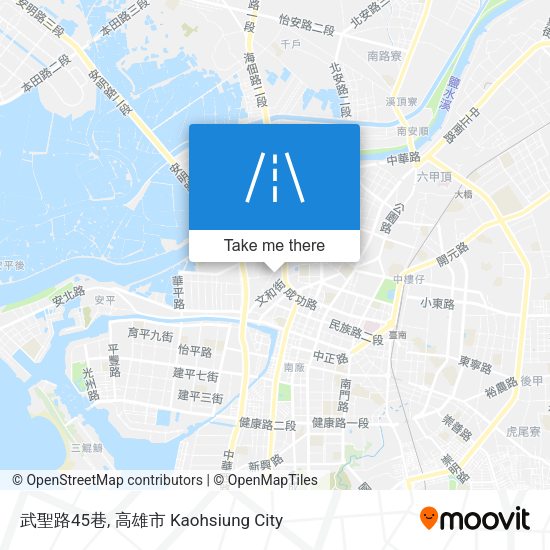 武聖路45巷地圖