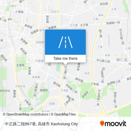 中正路二段867巷 map