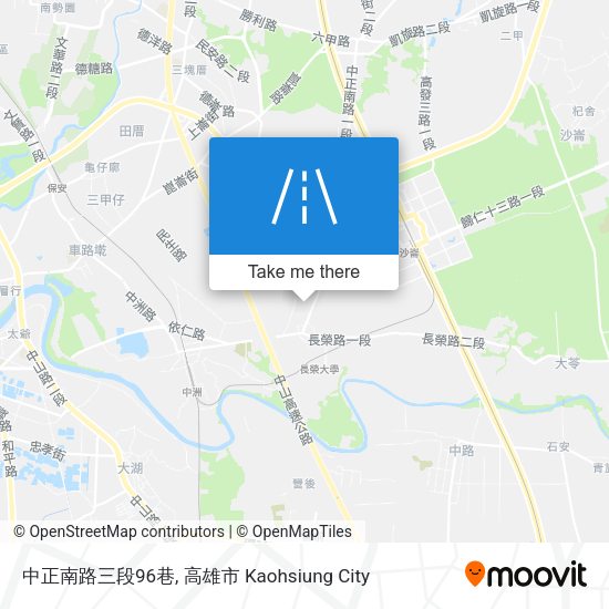 中正南路三段96巷地圖