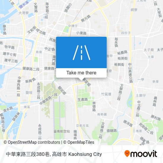 中華東路三段380巷 map