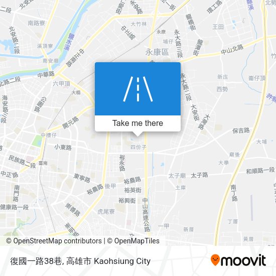 復國一路38巷 map