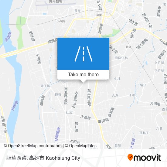 龍華西路 map