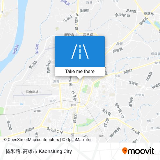 協和路地圖