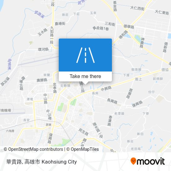 華貴路 map