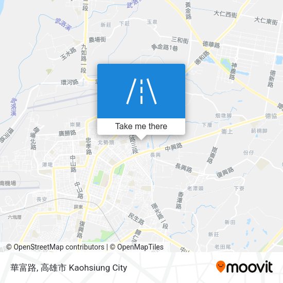 華富路 map