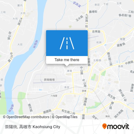 崇陽街地圖