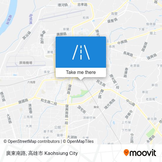廣東南路 map