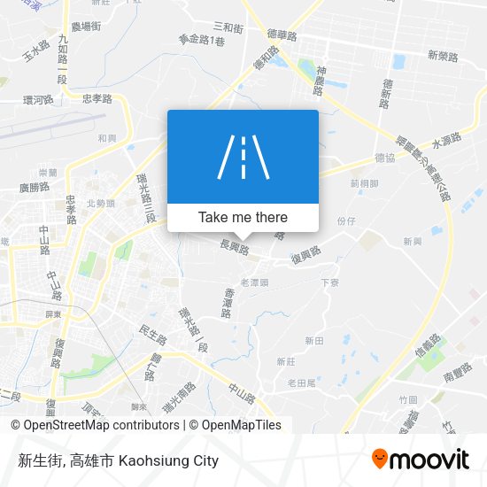 新生街 map