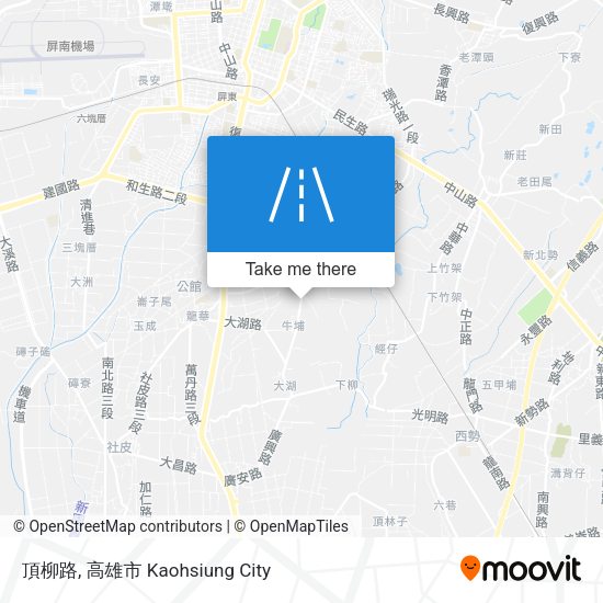 頂柳路 map