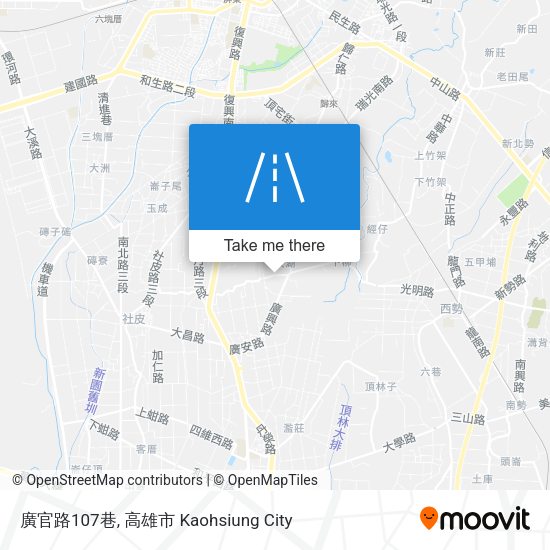 廣官路107巷地圖