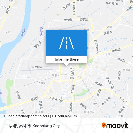 王厝巷地圖