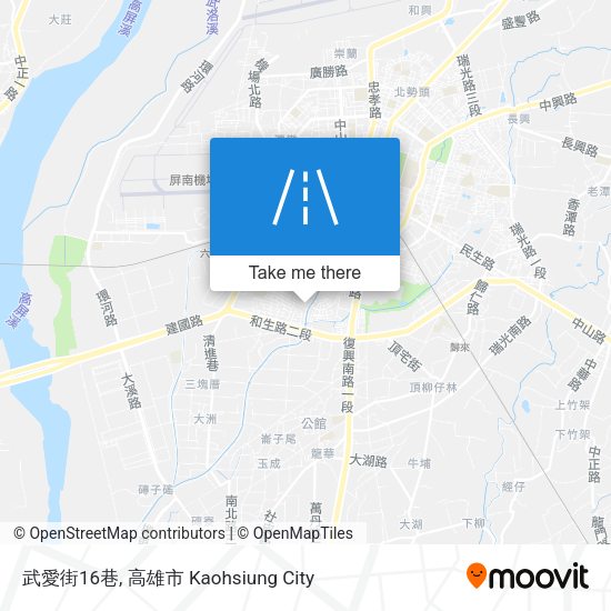 武愛街16巷 map