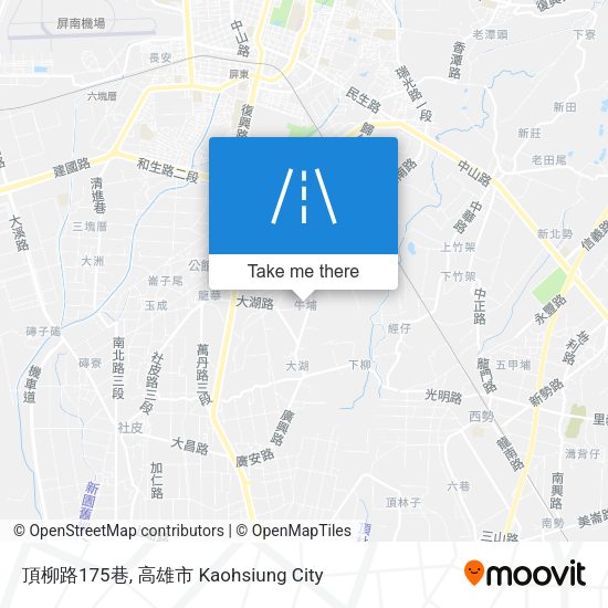 頂柳路175巷 map