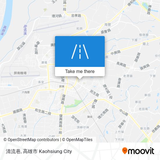 清流巷 map