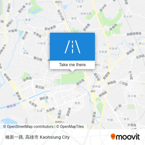橋新一路 map