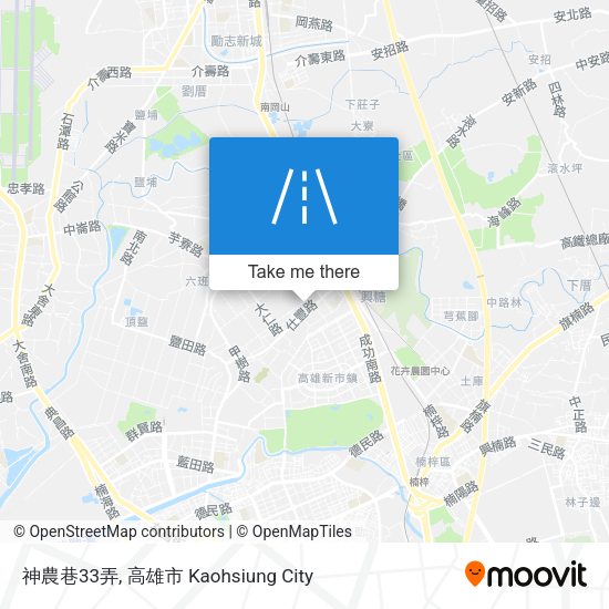 神農巷33弄 map