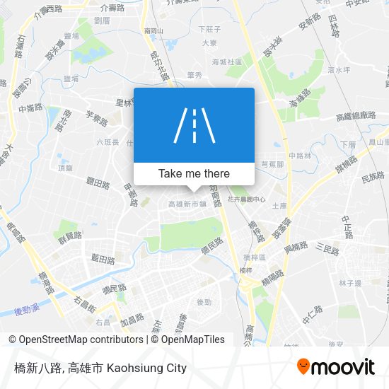 橋新八路地圖