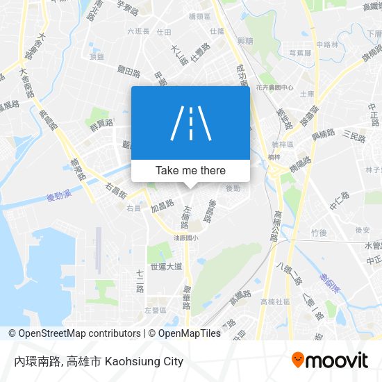 內環南路 map