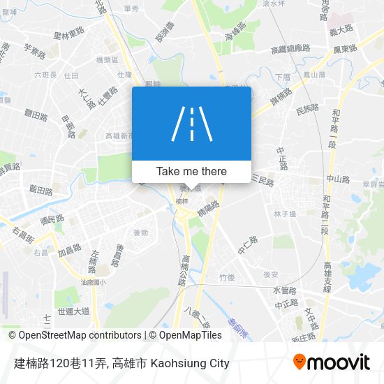 建楠路120巷11弄地圖