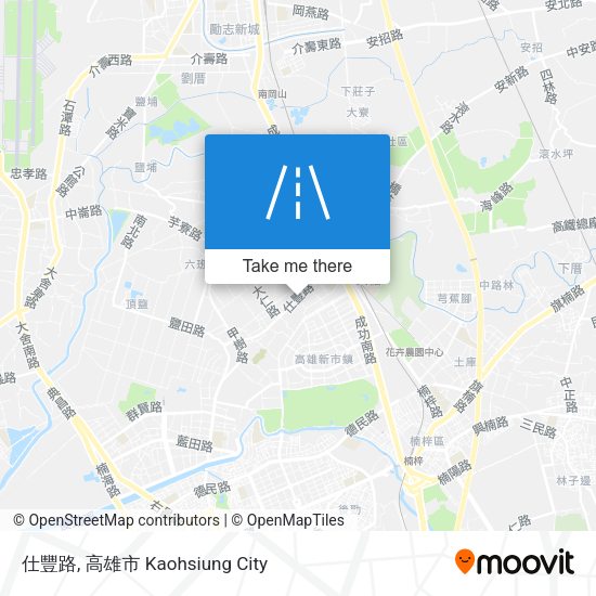 仕豐路 map