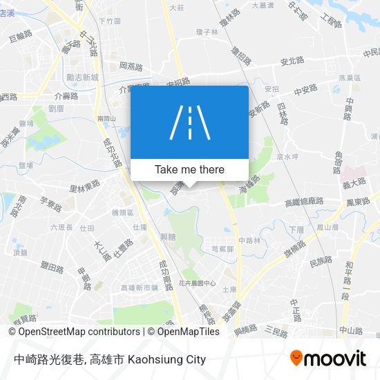 中崎路光復巷地圖