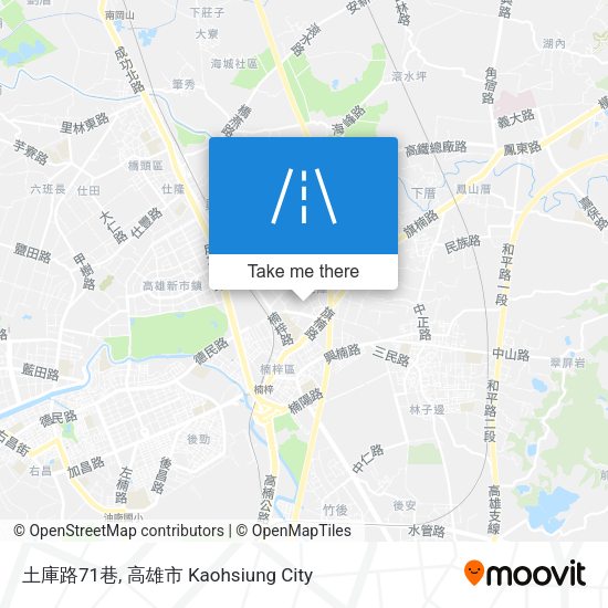 土庫路71巷 map
