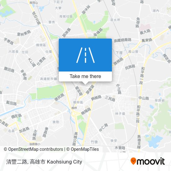 清豐二路 map