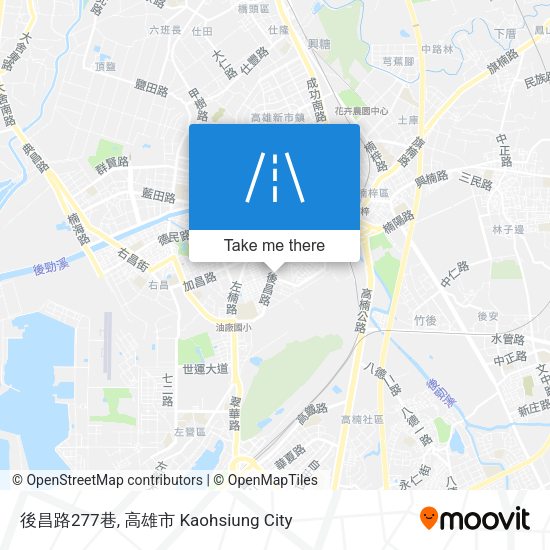 後昌路277巷 map