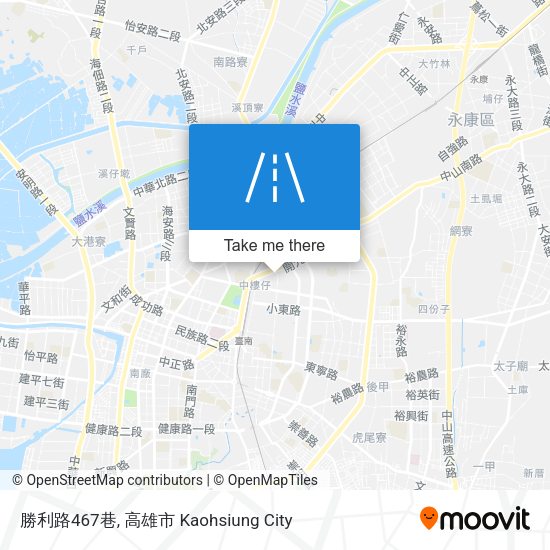 勝利路467巷 map