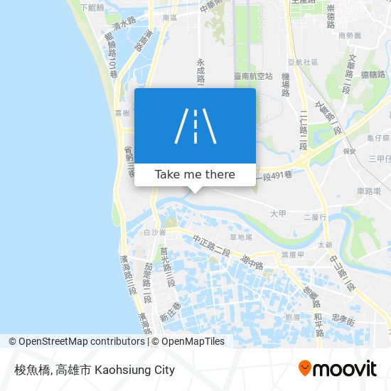梭魚橋地圖