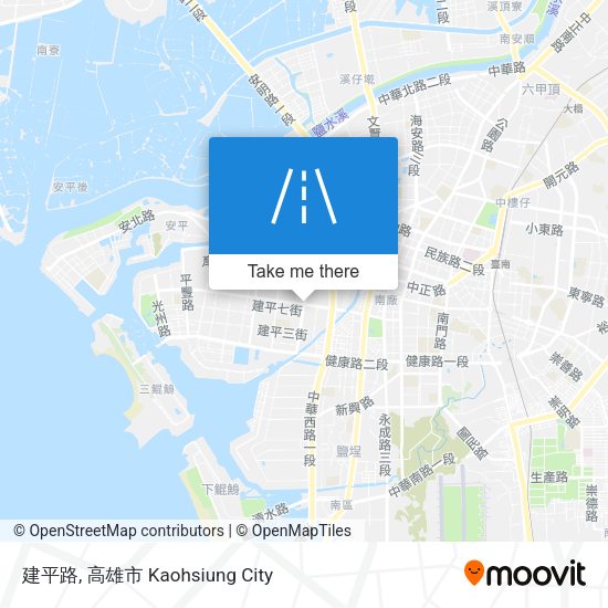 建平路 map