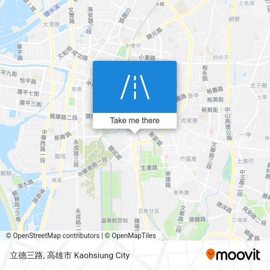 立德三路 map