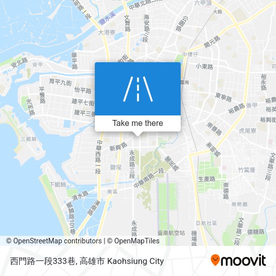 西門路一段333巷地圖