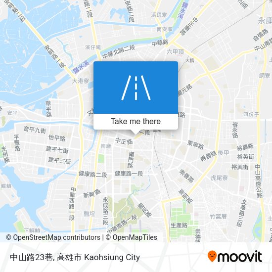 中山路23巷地圖