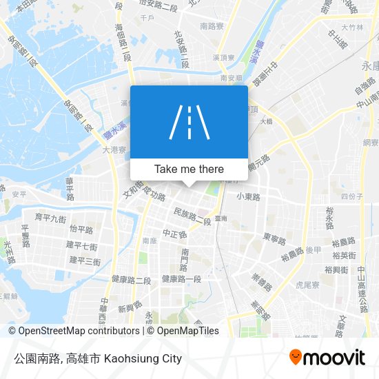 公園南路 map
