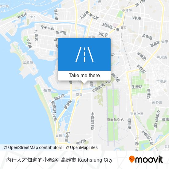 內行人才知道的小條路 map